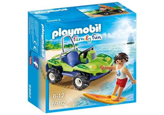 Playmobil 6982 Family Fun Surfer mit Strandbuggy - plegobil