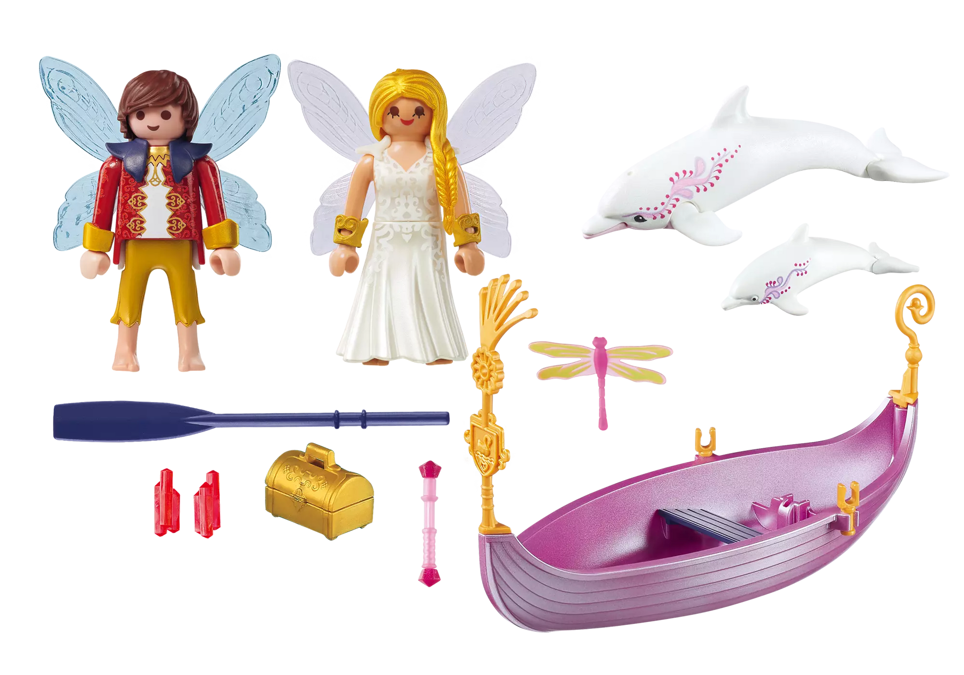 Playmobil 70000 Fairies Romantisches Feenboot - plegobil