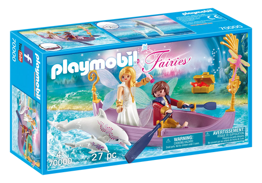 Playmobil 70000 Fairies Romantisches Feenboot - plegobil