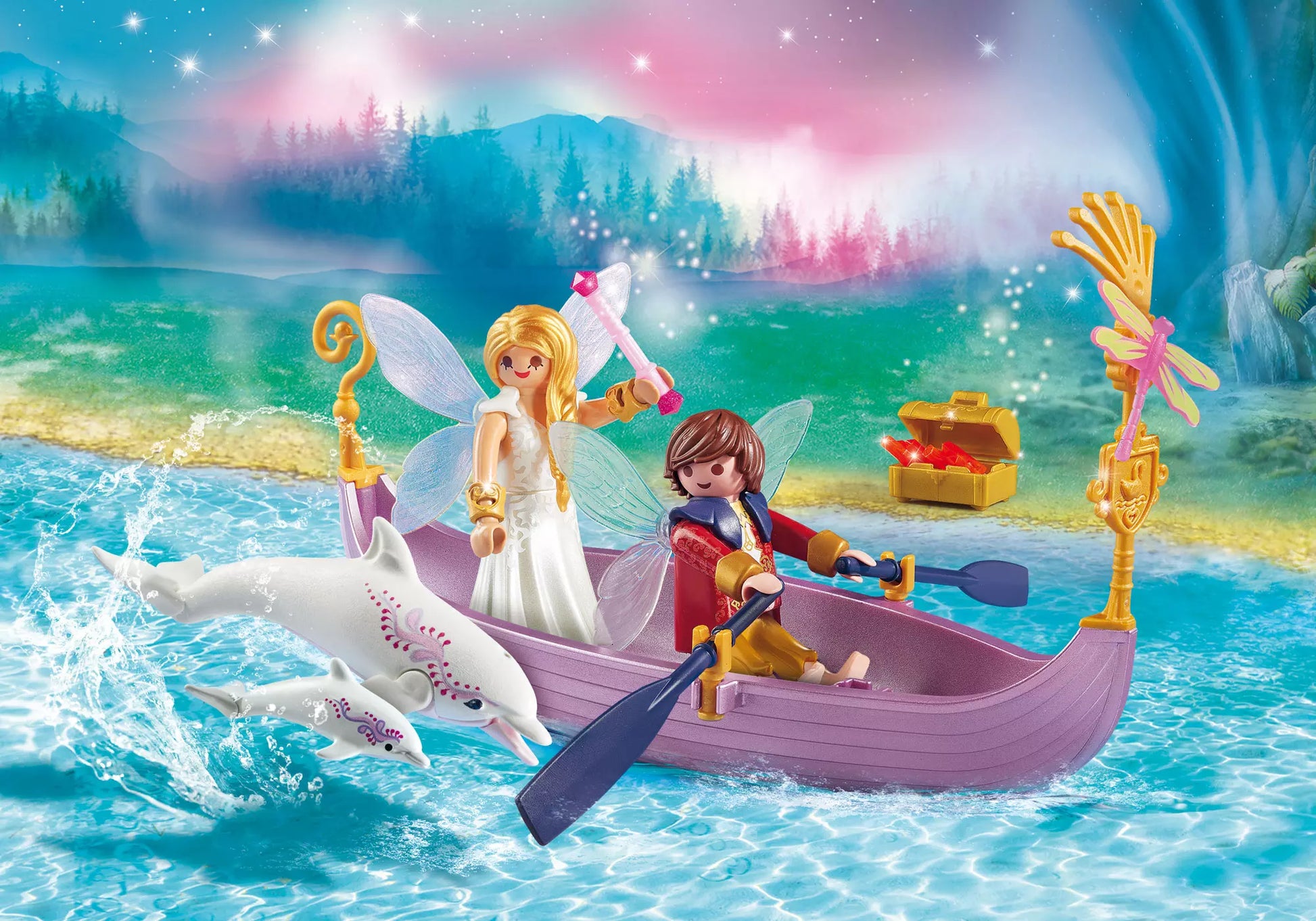 Playmobil 70000 Fairies Romantisches Feenboot - plegobil