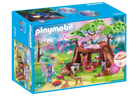 Playmobil 70001 Fairies Waldfeenhaus und Feenschmuck Anhänger - plegobil