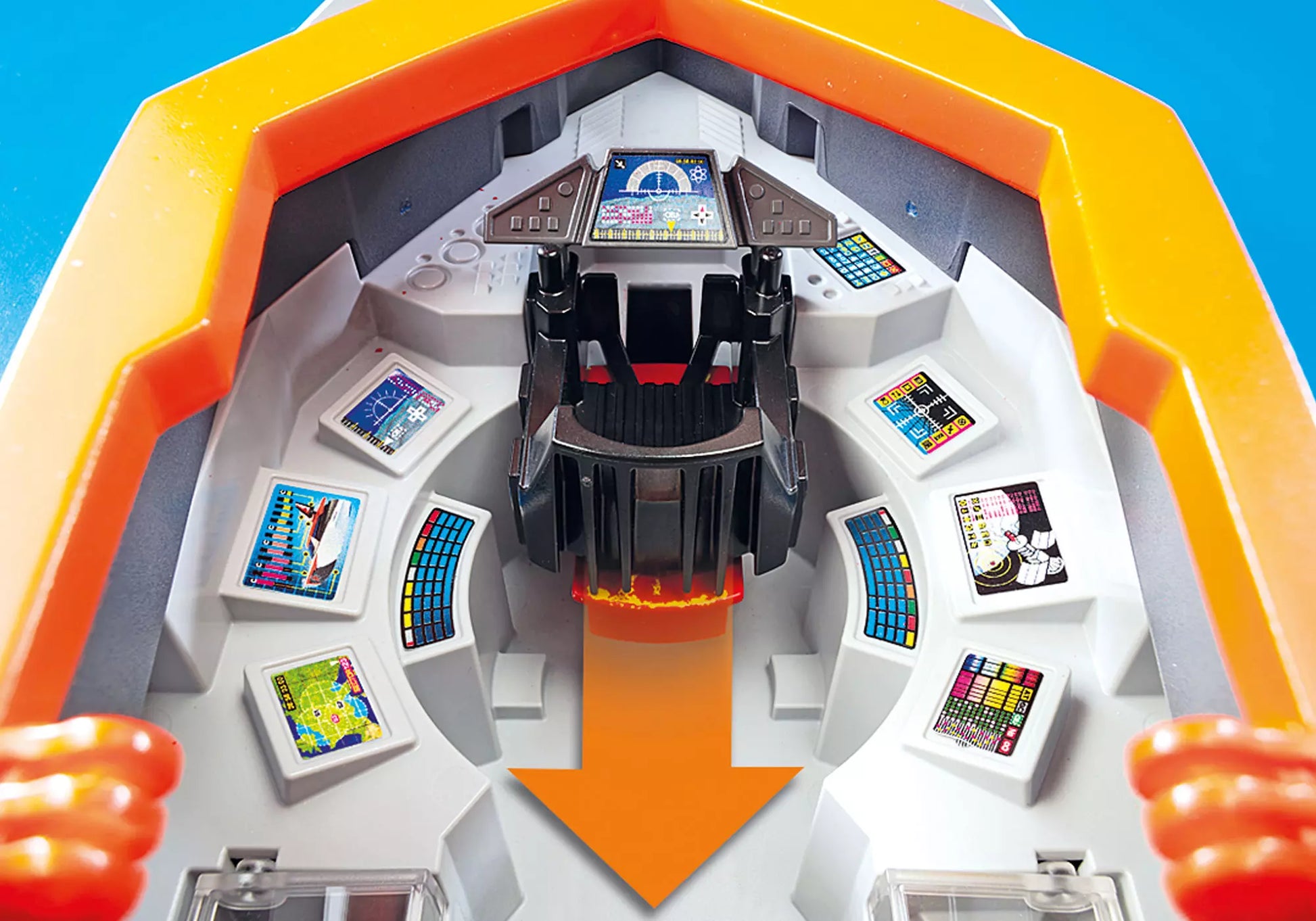 Playmobil 70002 Top Agents Spy Team Turboship - plegobil