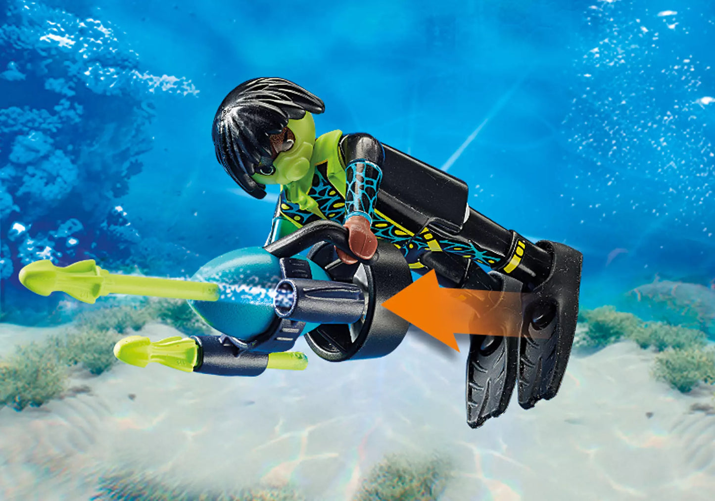 Playmobil 70003 Top Agents Spy Team Sub Bot - plegobil