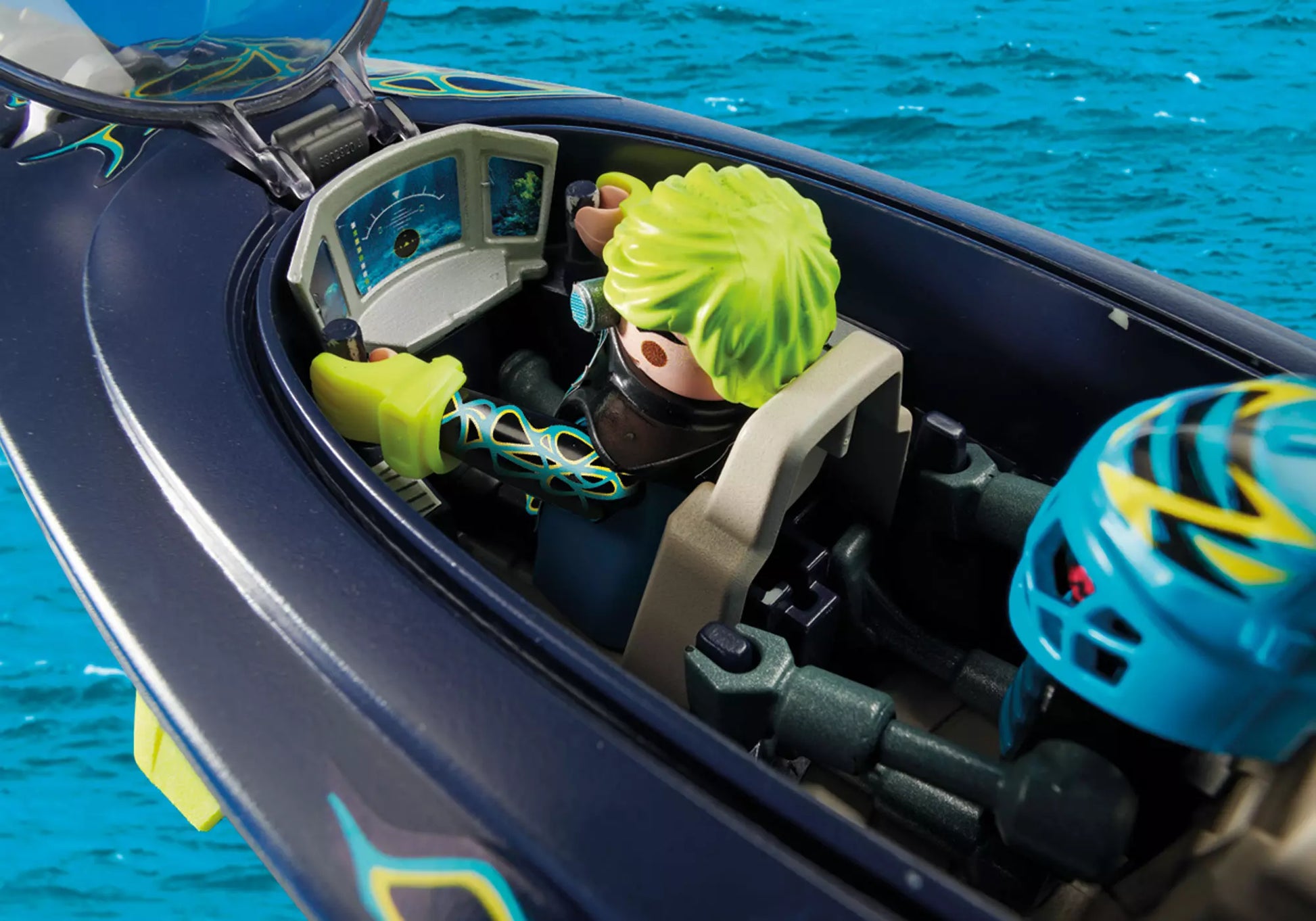 Playmobil 70005 Top Agents Team S.H.A.R.K. Drill Destroyer - plegobil