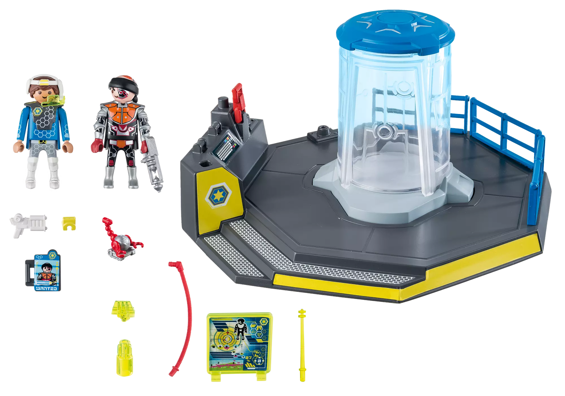 Playmobil 70009 Galaxy Police SuperSet Gefängnis - plegobil
