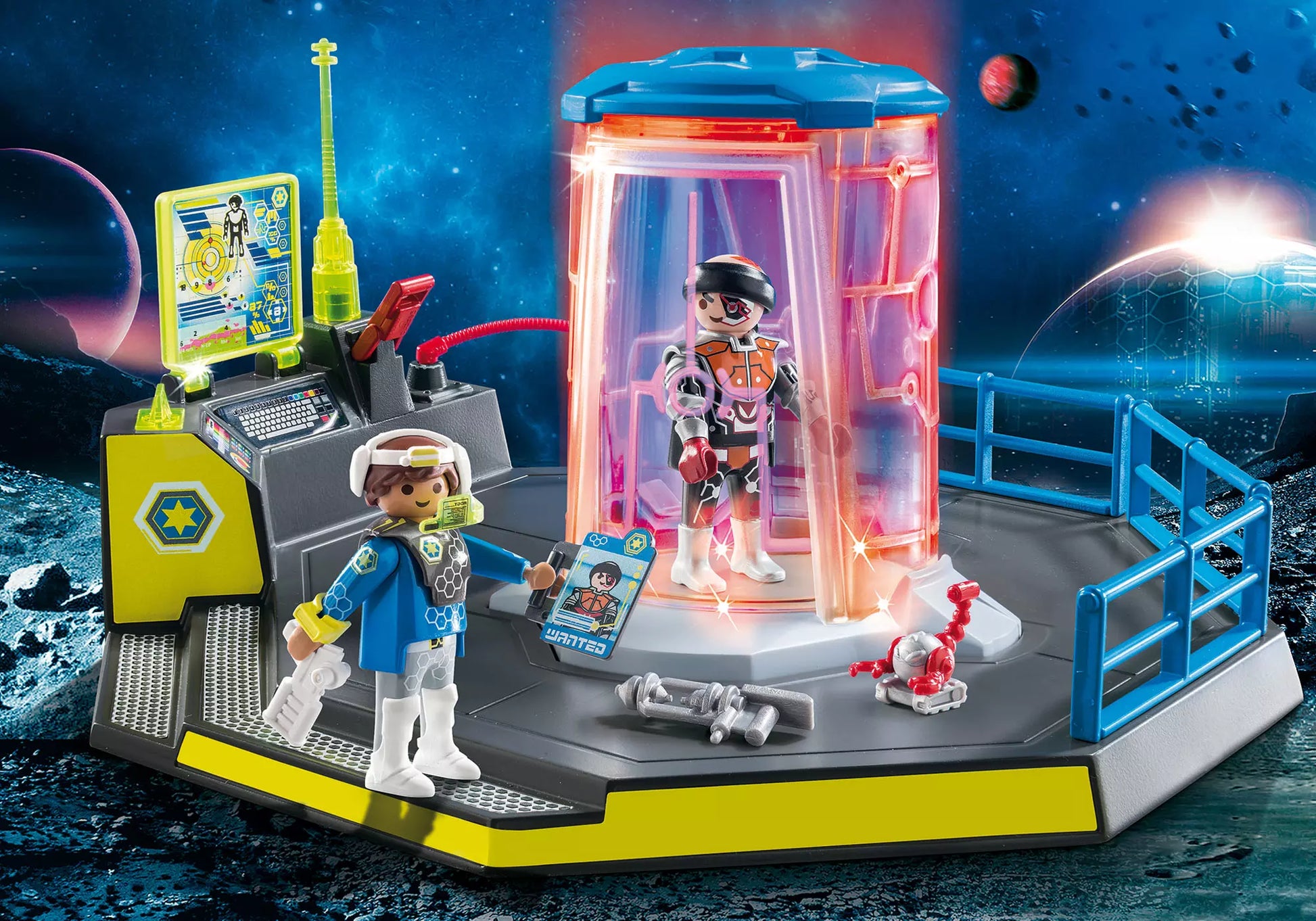 Playmobil 70009 Galaxy Police SuperSet Gefängnis - plegobil