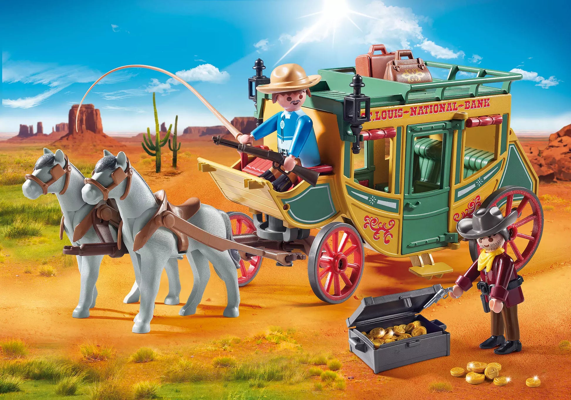 Playmobil 70013 Western Pferdekutsche - plegobil