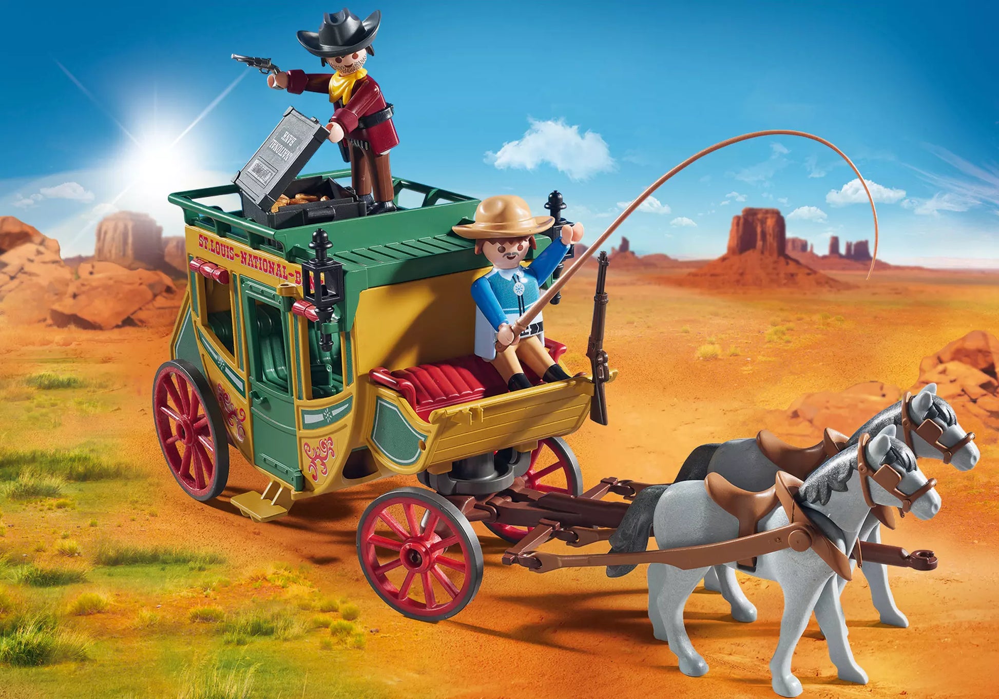 Playmobil 70013 Western Pferdekutsche - plegobil