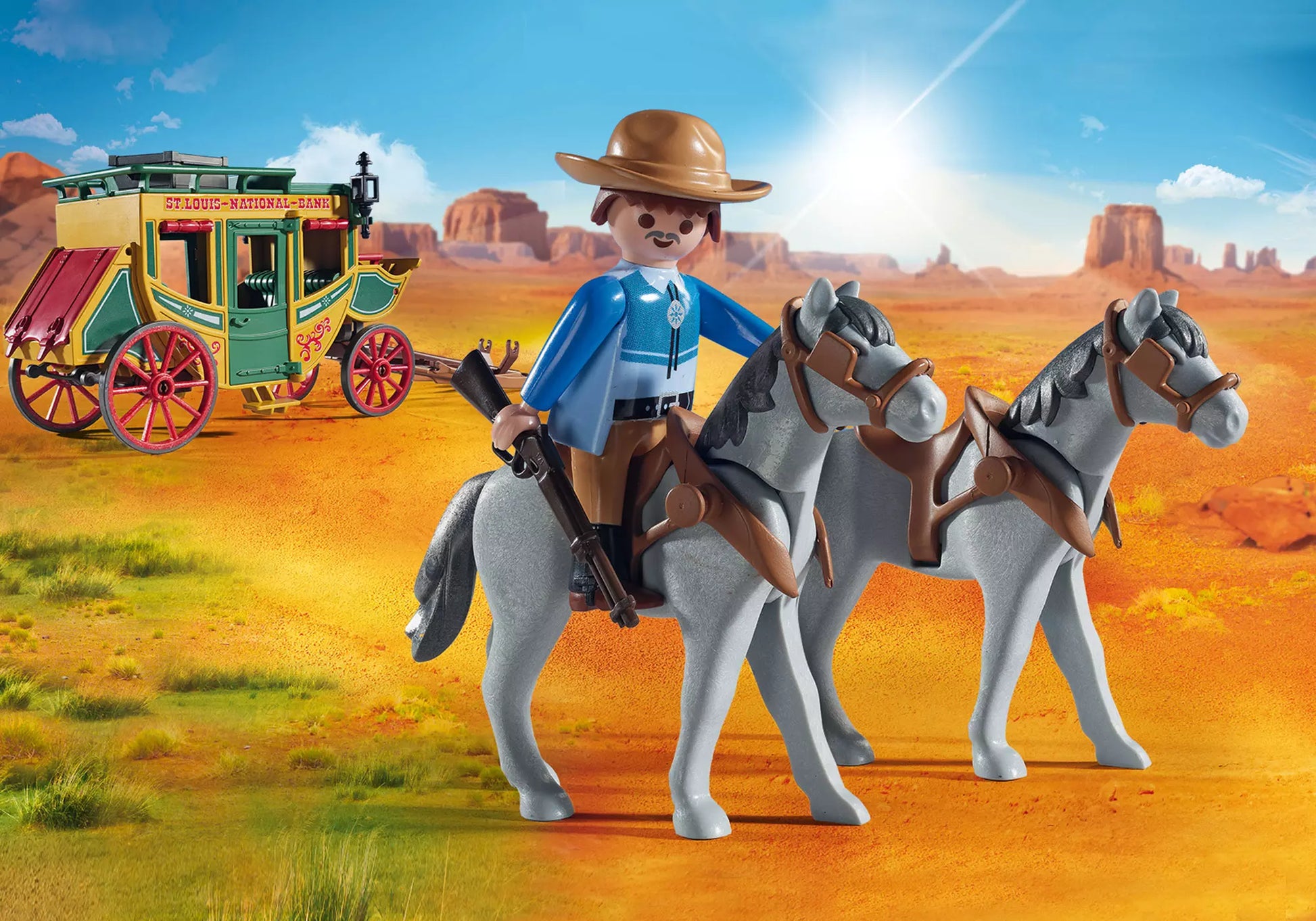 Playmobil 70013 Western Pferdekutsche - plegobil