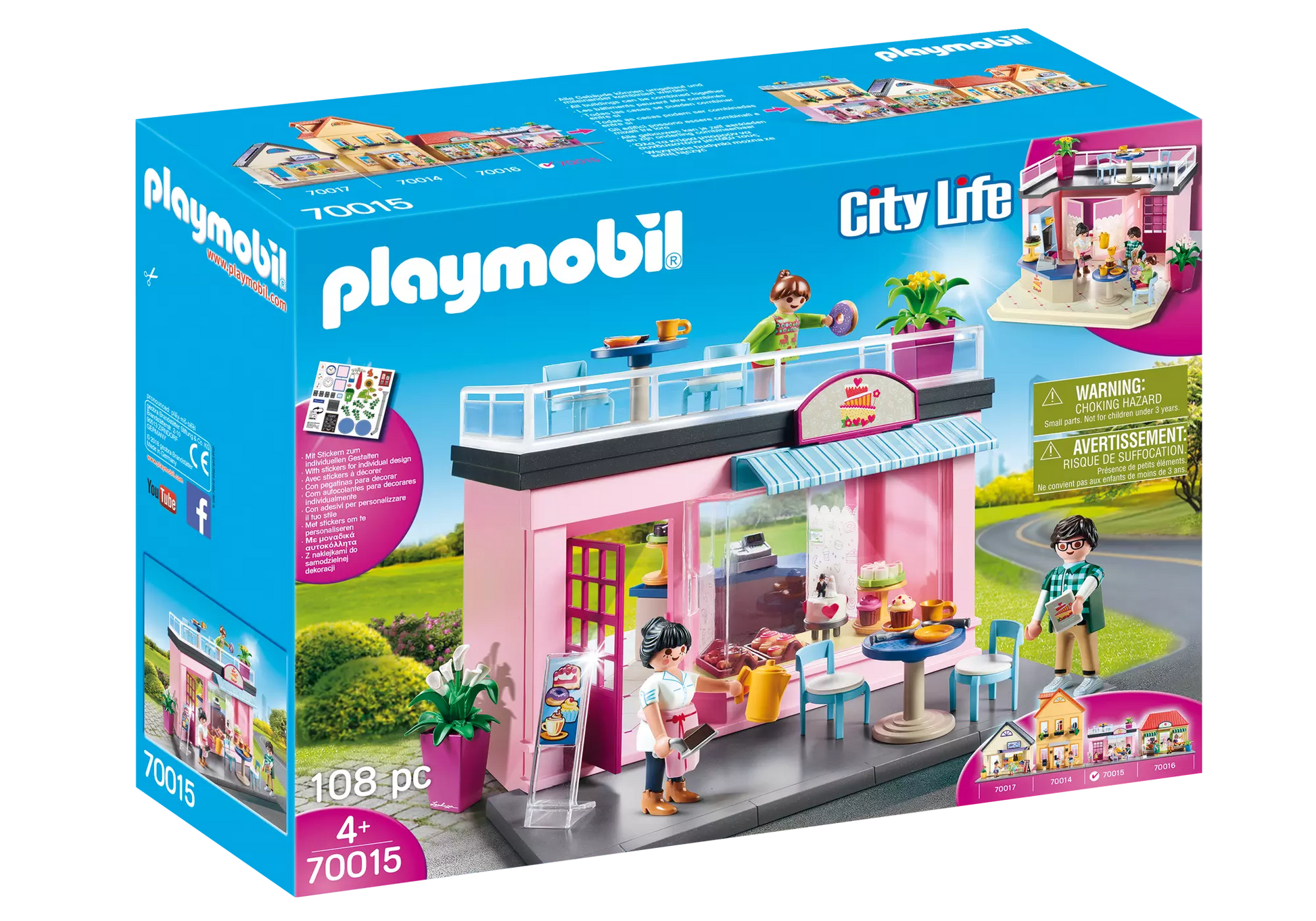 Playmobil 70015 City Life Mein Lieblingscafé - plegobil