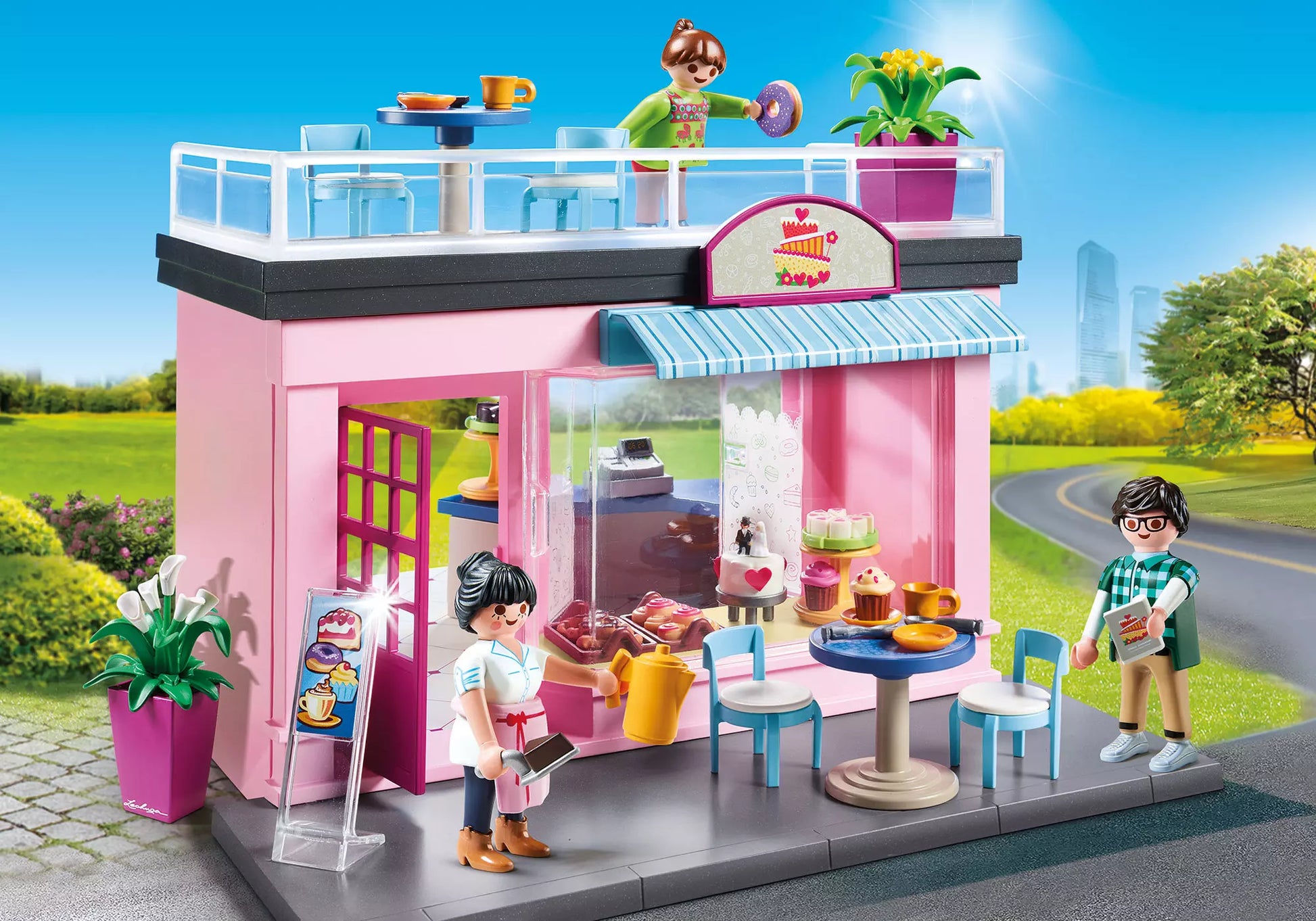 Playmobil 70015 City Life Mein Lieblingscafé - plegobil