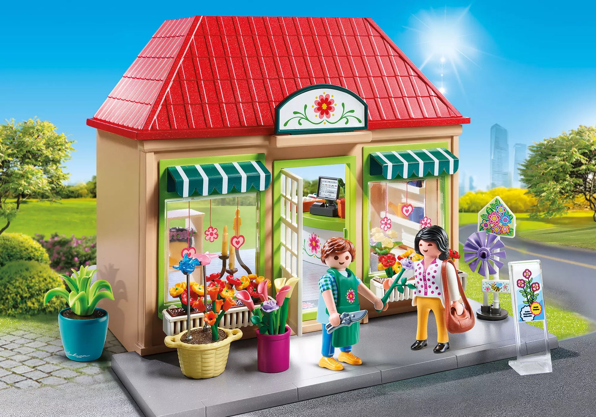 Playmobil 70016 City Life Mein Blumenladen - plegobil