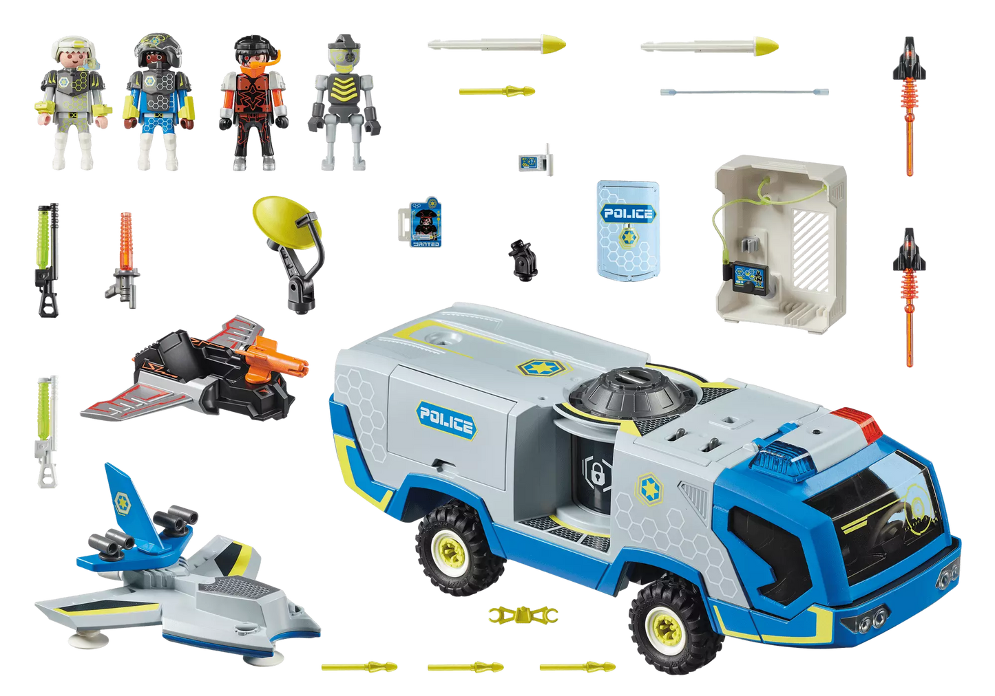 Playmobil 70018 Galaxy Police Truck - plegobil