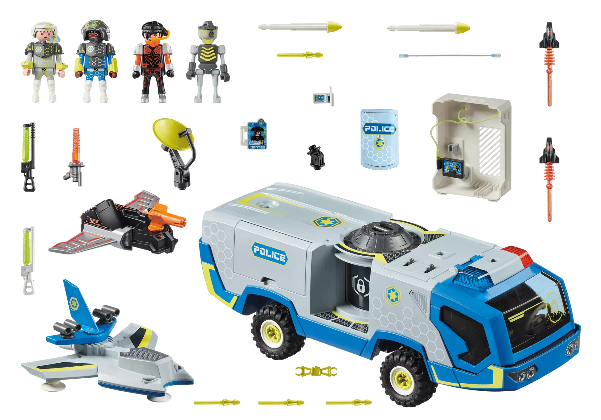 Playmobil 70018 Galaxy Police Truck - plegobil