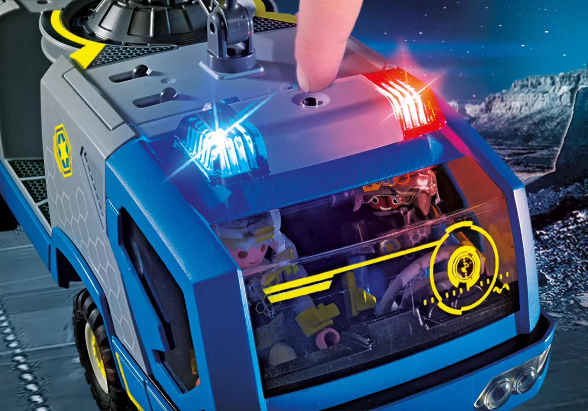 Playmobil 70018 Galaxy Police Truck - plegobil