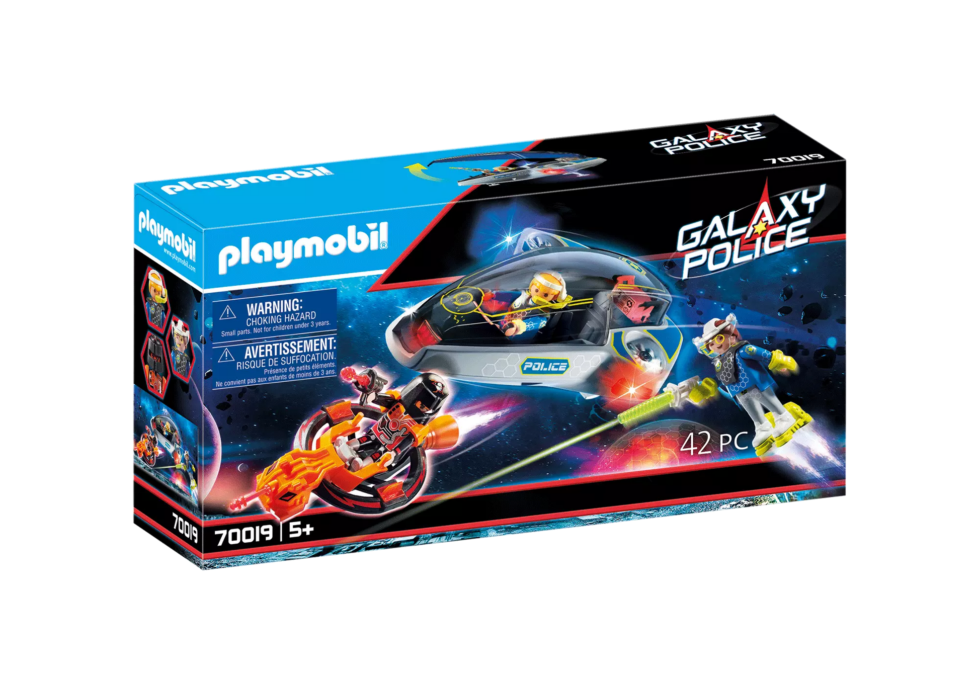 Playmobil 70019 Galaxy Police Glider - plegobil
