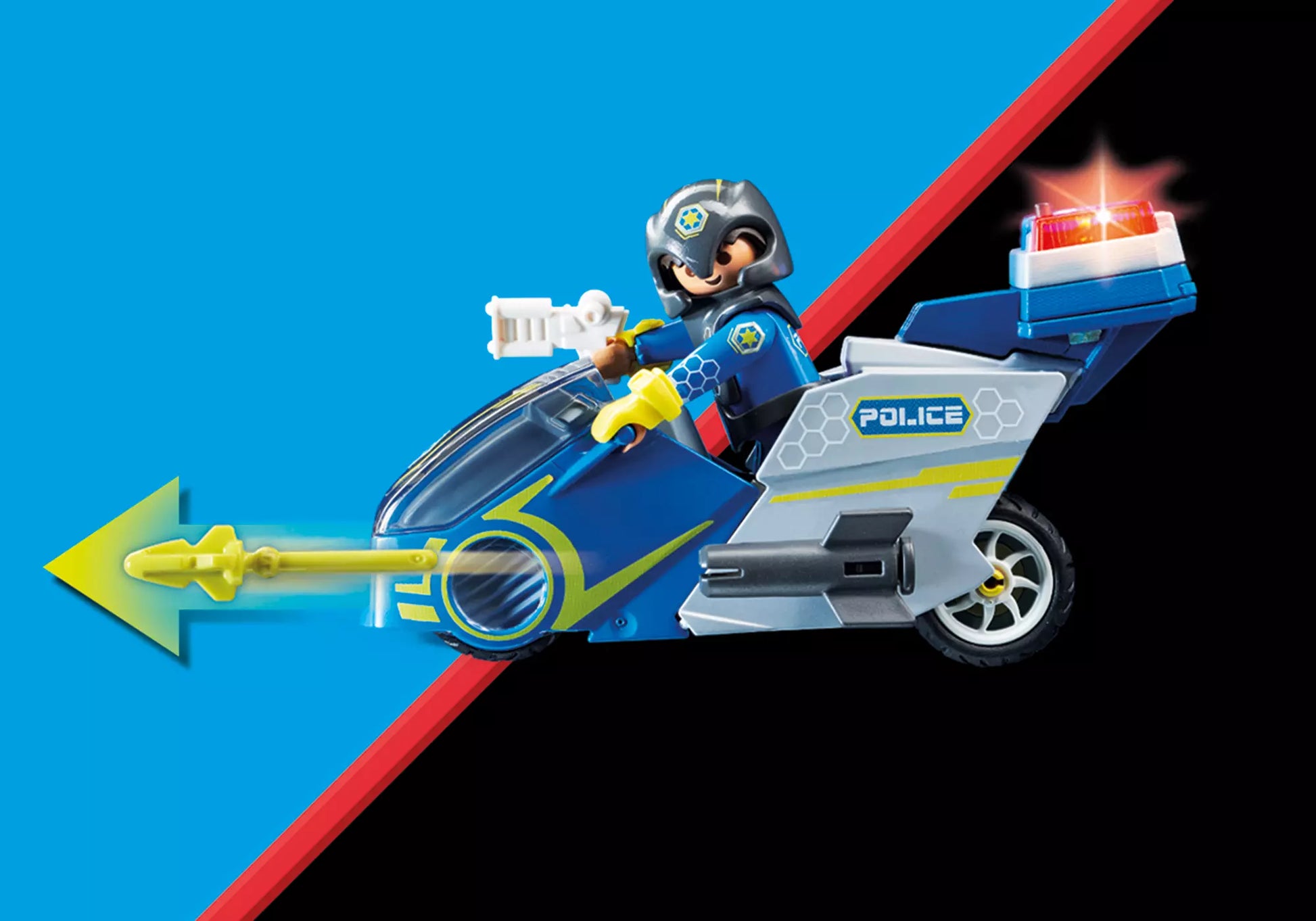 Playmobil 70020 Galaxy Police Bike - plegobil