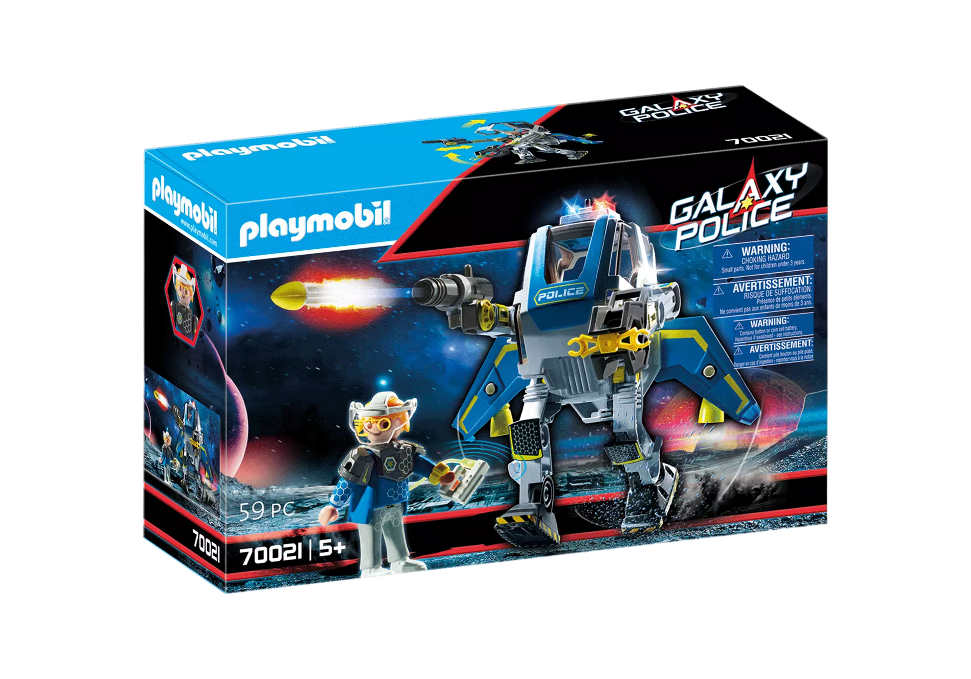 Playmobil 70021 Galaxy Police Roboter - plegobil