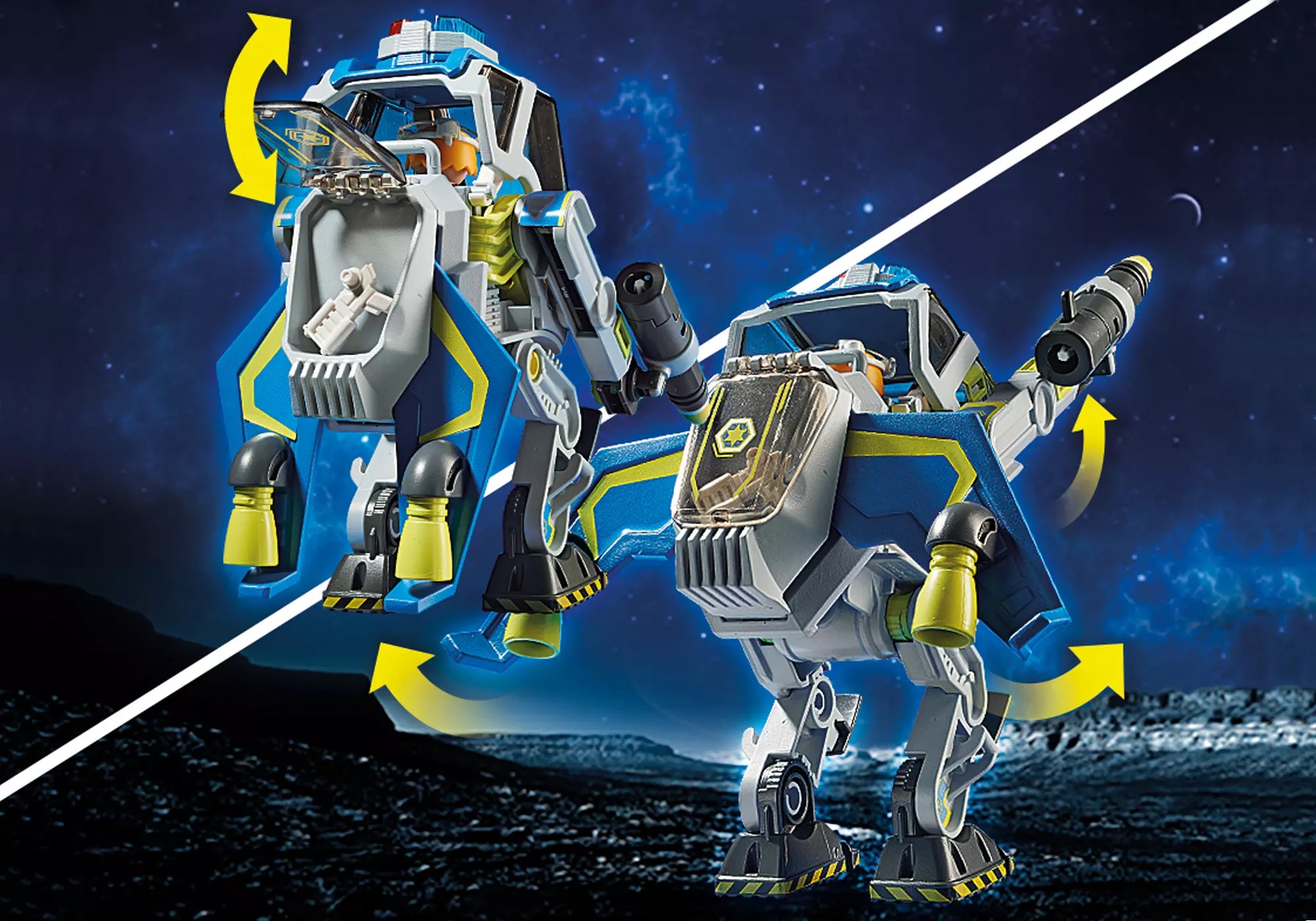 Playmobil 70021 Galaxy Police Roboter - plegobil