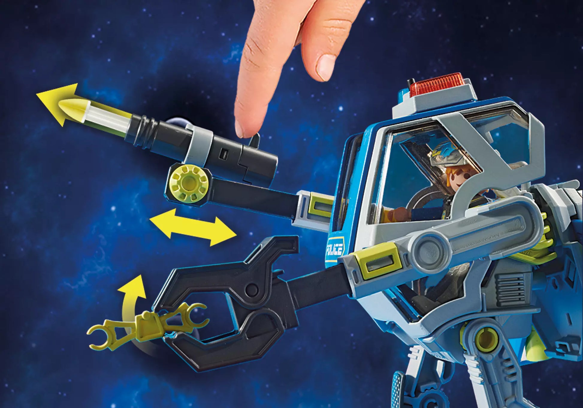 Playmobil 70021 Galaxy Police Roboter - plegobil