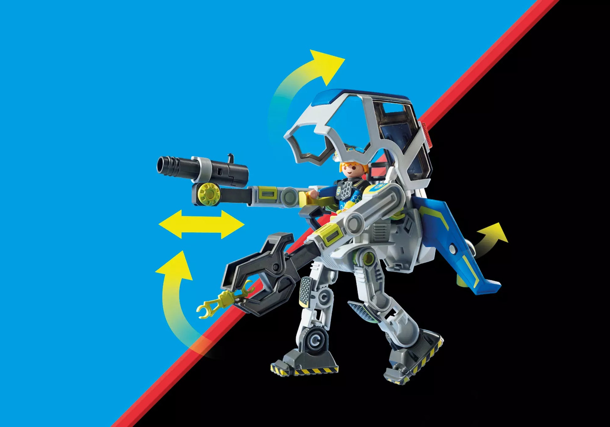 Playmobil 70021 Galaxy Police Roboter - plegobil