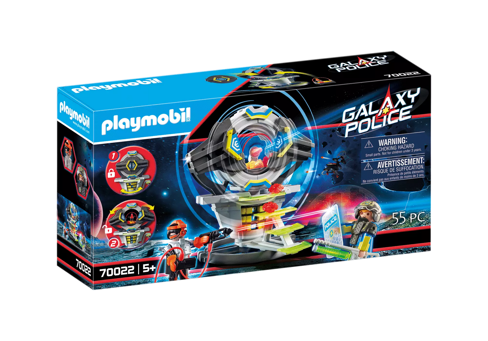 Playmobil 70022 Galaxy Police Tresor mit Codefunktion - plegobil