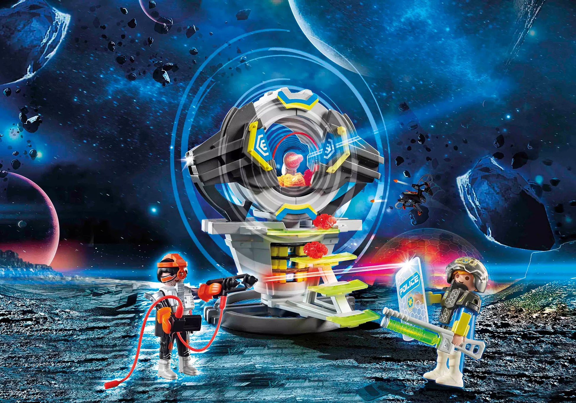 Playmobil 70022 Galaxy Police Tresor mit Codefunktion - plegobil