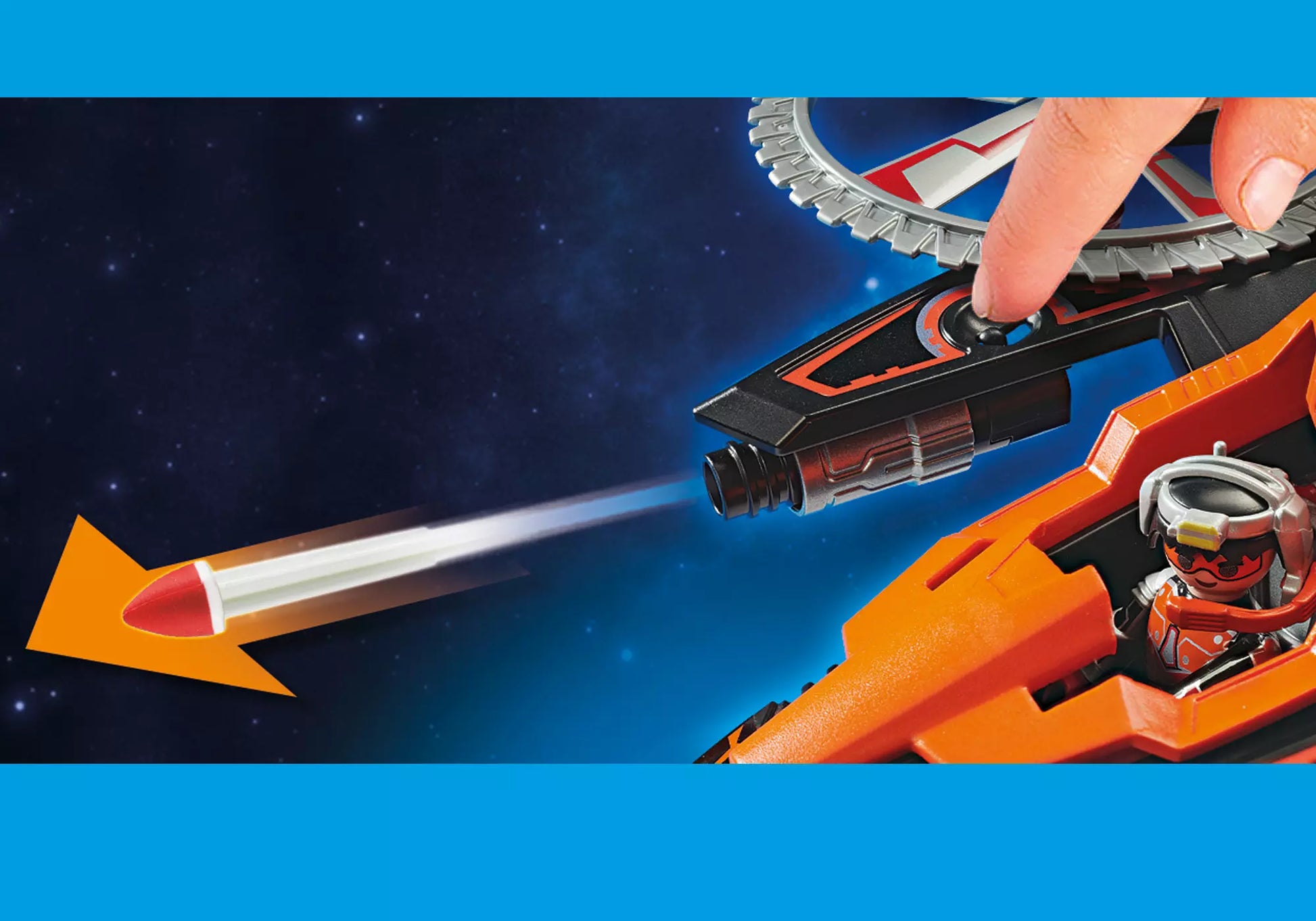 Playmobil 70023 Galaxy Police Space Pirates Heli - plegobil