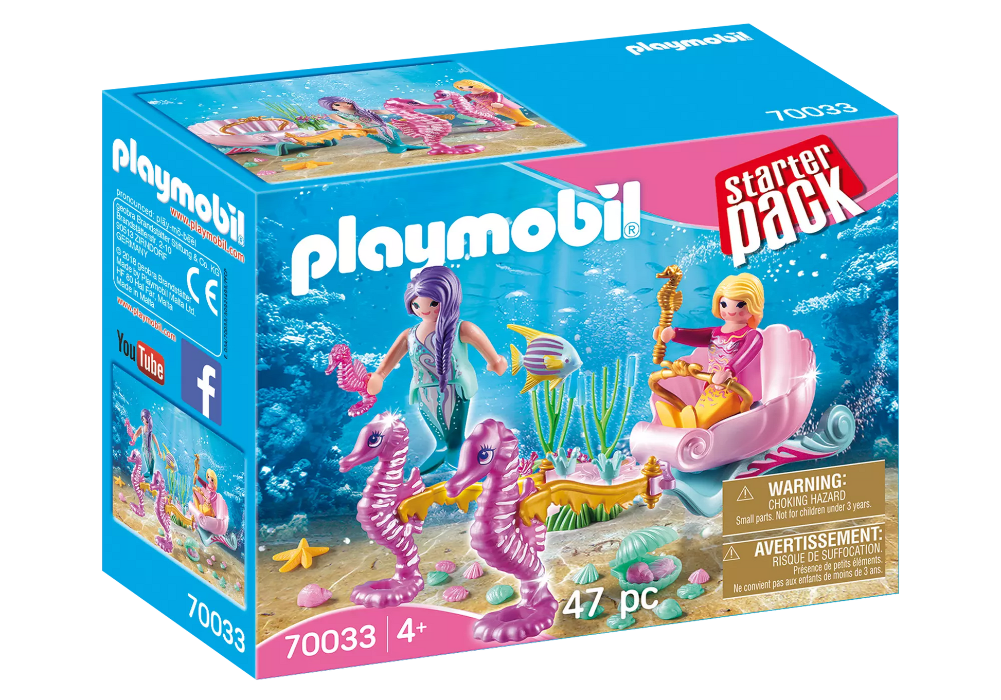 Playmobil 70033 Starter Pack Seepferdchenkutsche - plegobil
