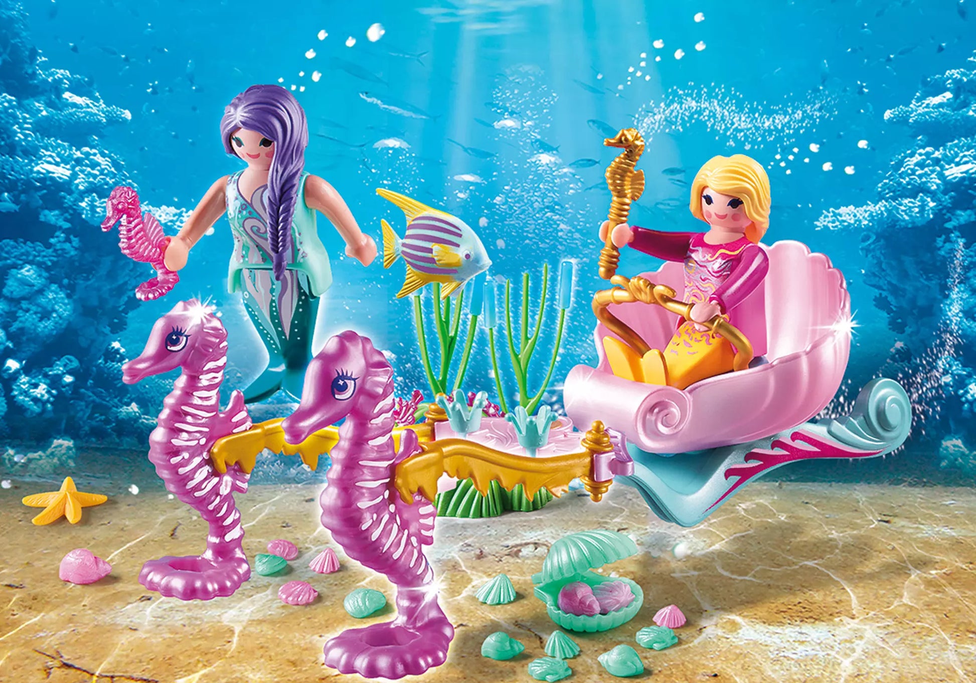 Playmobil 70033 Starter Pack Seepferdchenkutsche - plegobil