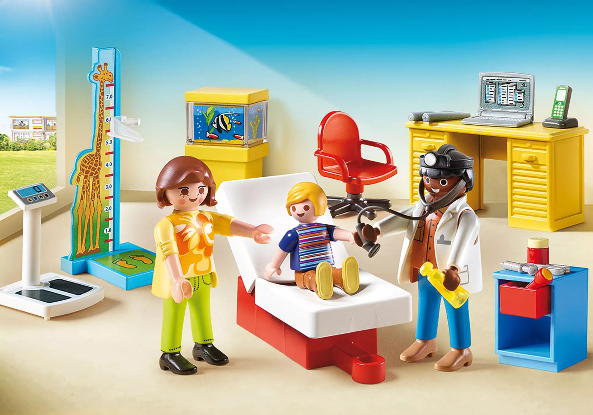 Playmobil 70034 Starter Pack Beim Kinderarzt - plegobil