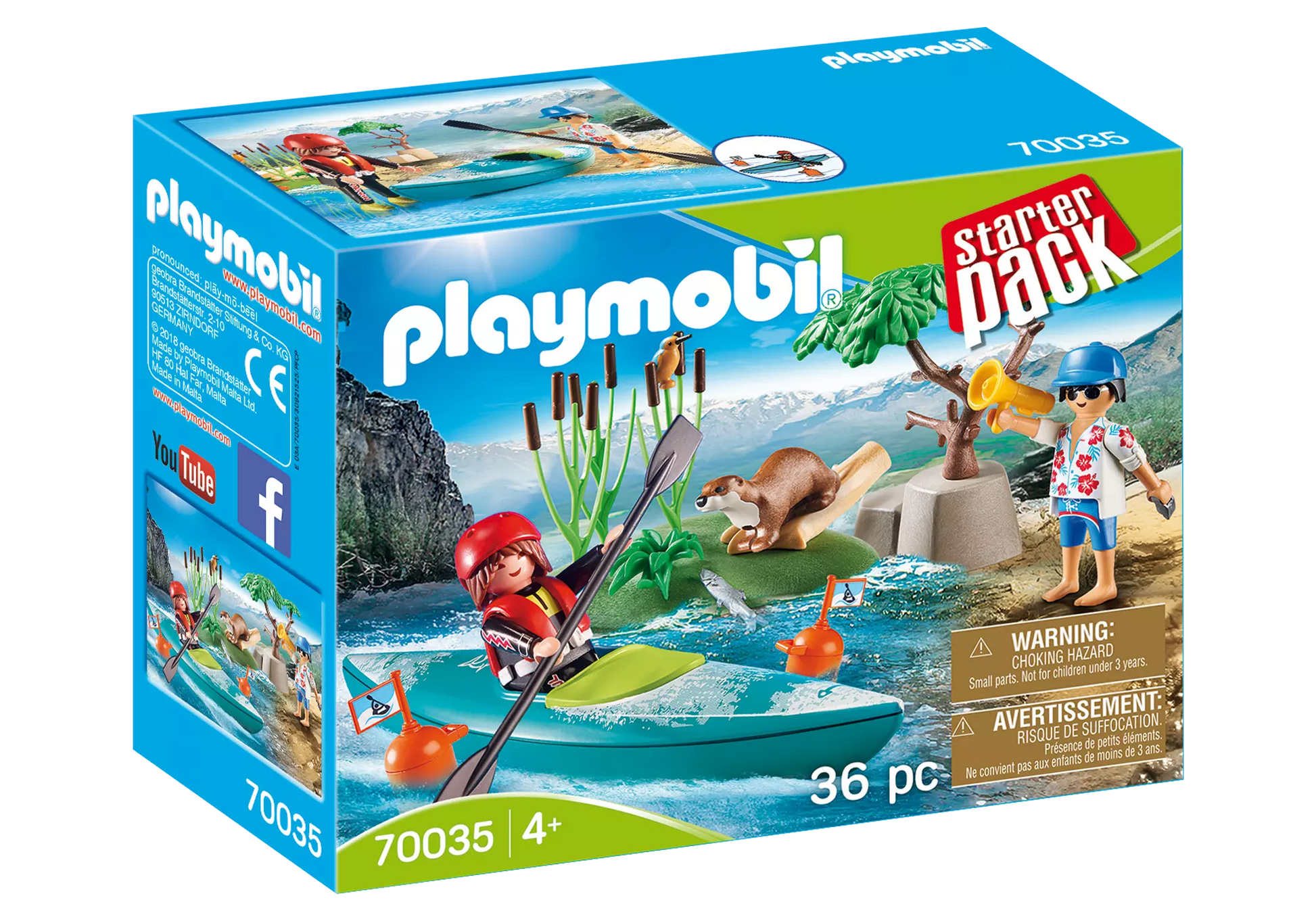 Playmobil 70035 Starter Pack Kanutraining - plegobil
