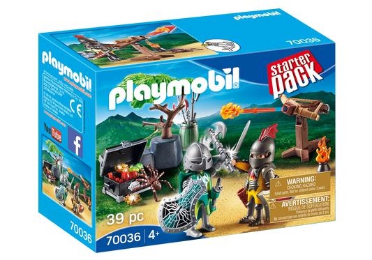 Playmobil 70036 Starter Pack Kampf um den Ritterschatz - plegobil
