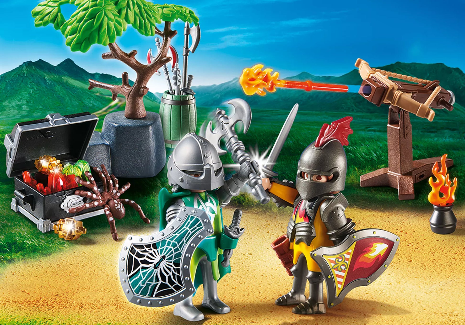 Playmobil 70036 Starter Pack Kampf um den Ritterschatz - plegobil