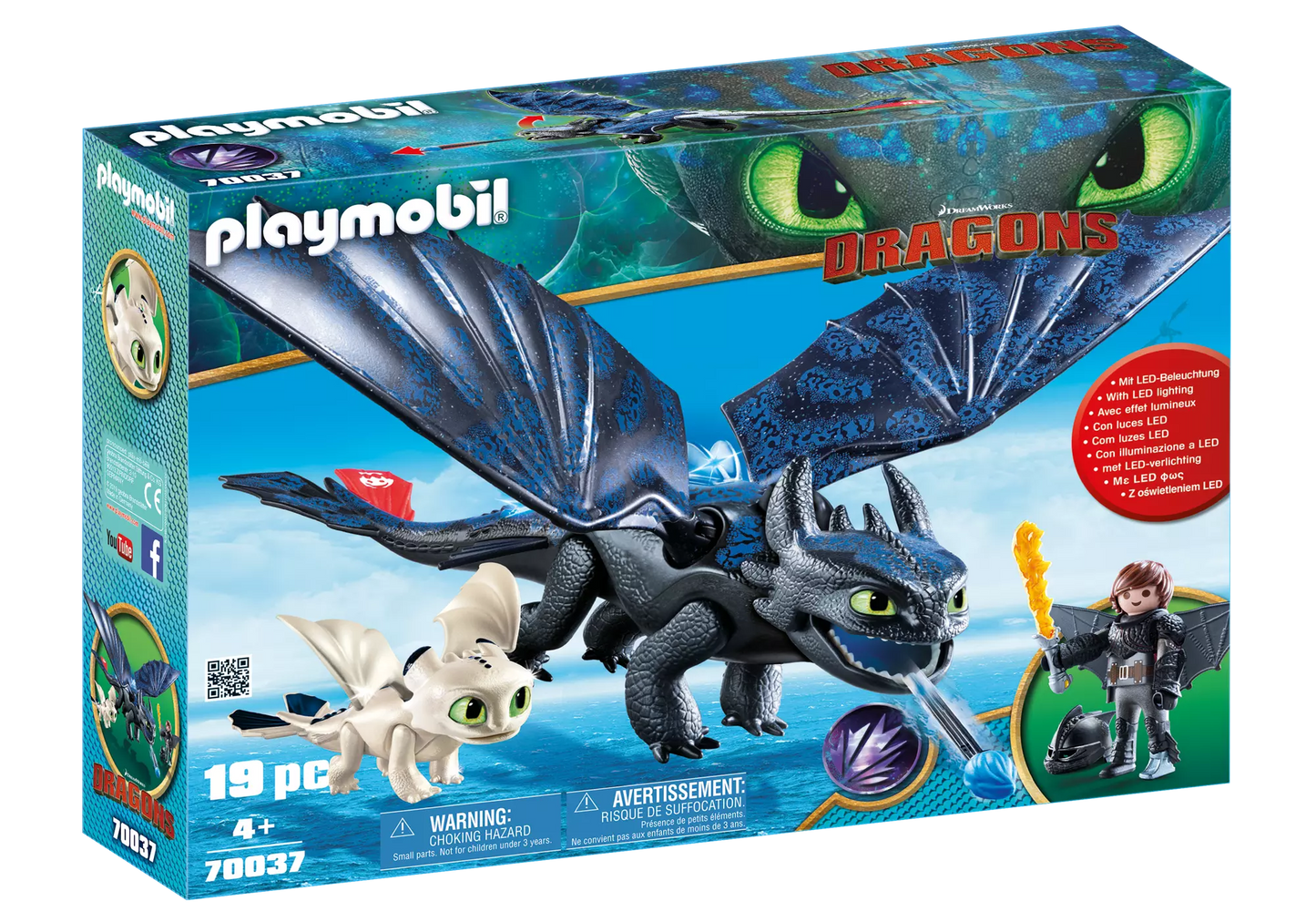 Playmobil 70037 Dragons Ohnezahn und Hicks mit Babydrachen - plegobil