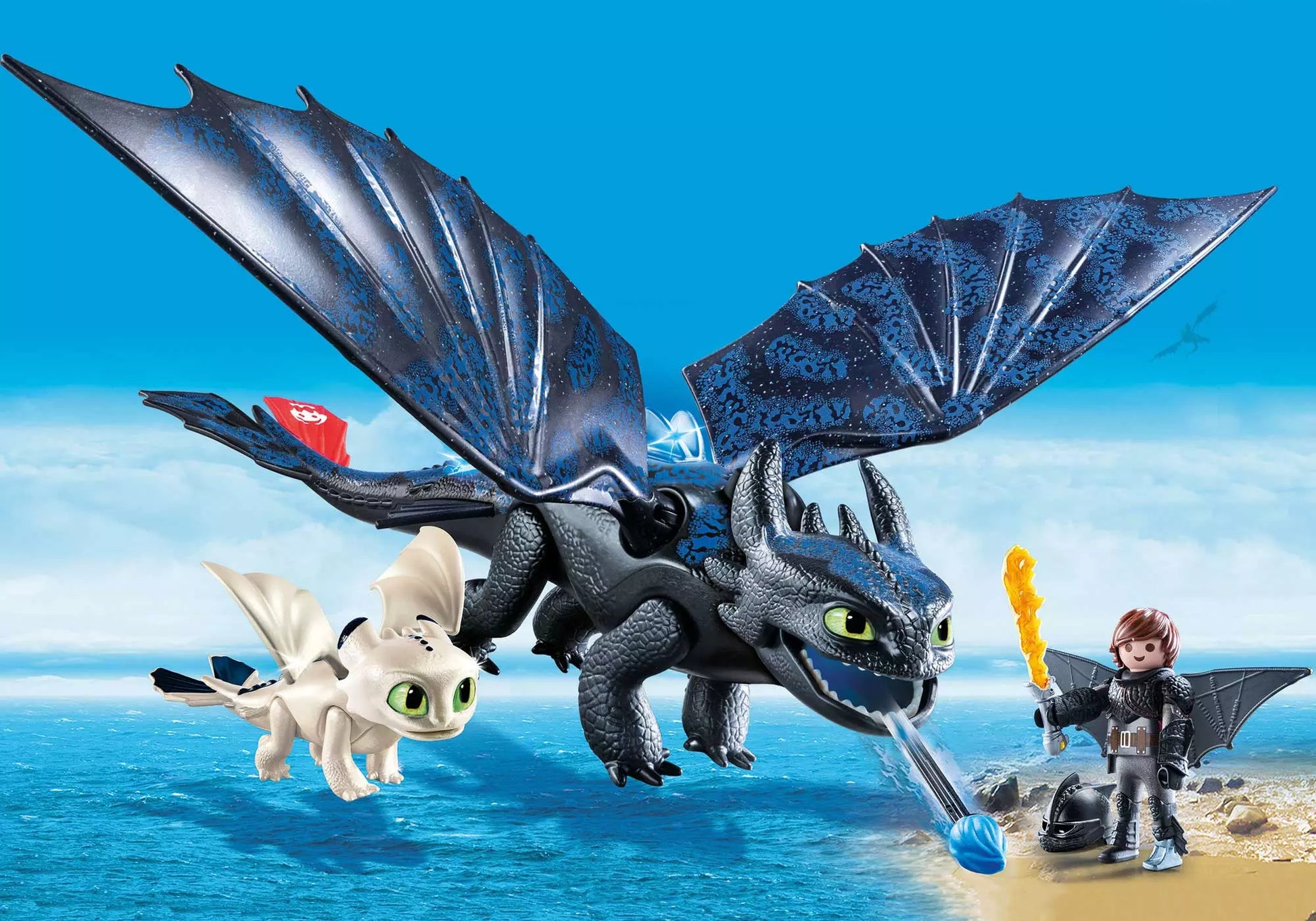 Playmobil 70037 Dragons Ohnezahn und Hicks mit Babydrachen - plegobil