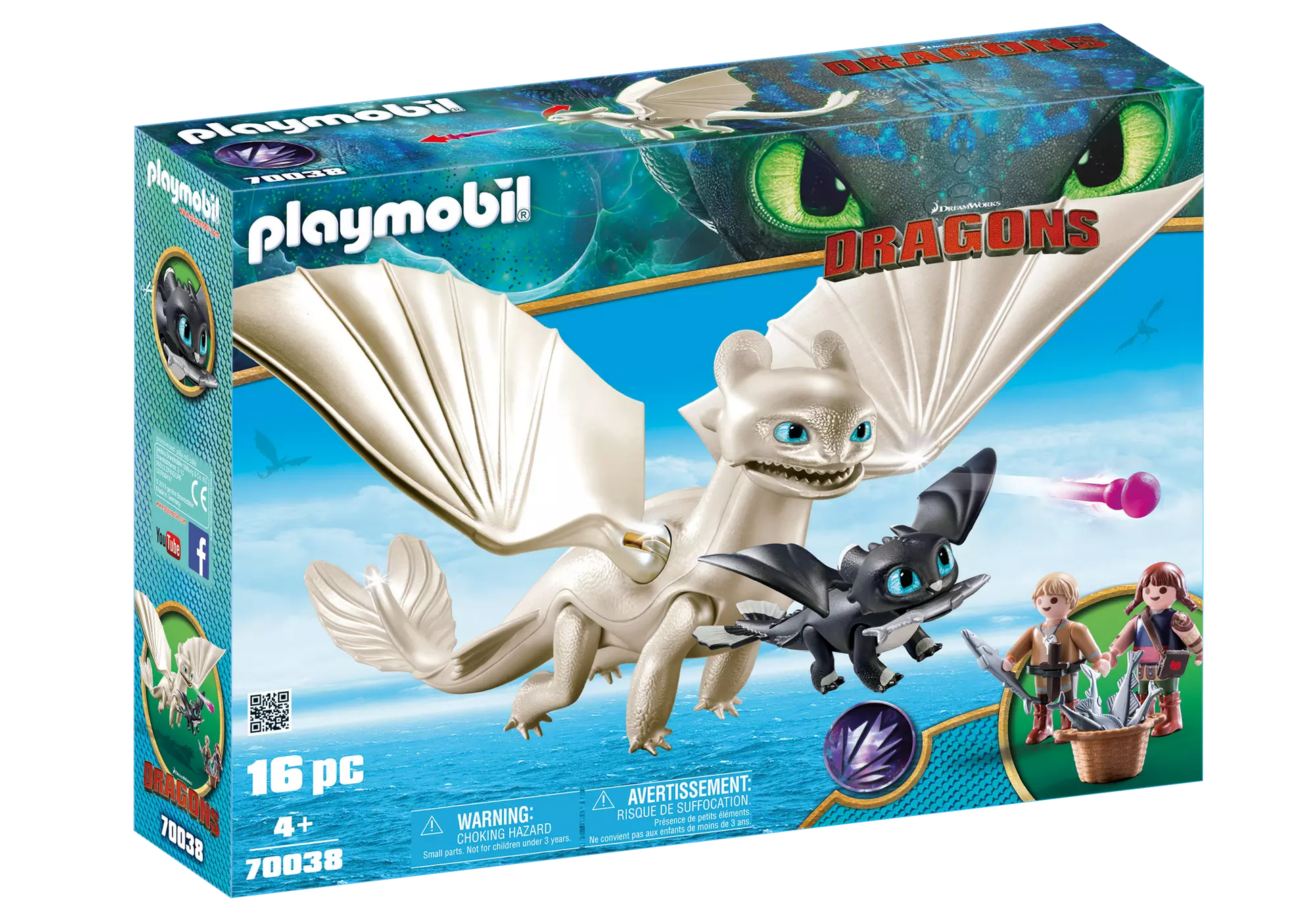 Playmobil 70038 Dragons Tagschatten und Babydrachen mit Kindern - plegobil