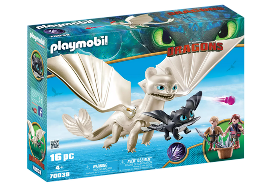 Playmobil 70038 Dragons Tagschatten und Babydrachen mit Kindern - plegobil