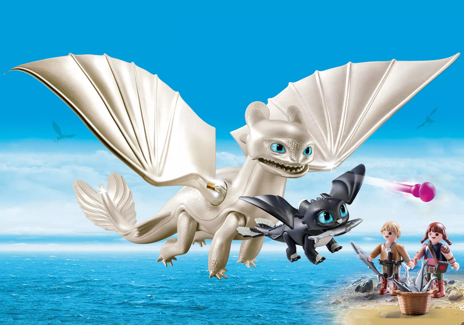 Playmobil 70038 Dragons Tagschatten und Babydrachen mit Kindern - plegobil