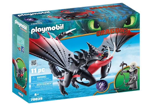 Playmobil 70039 Dragons Deathgripper mit Grimmel - plegobil