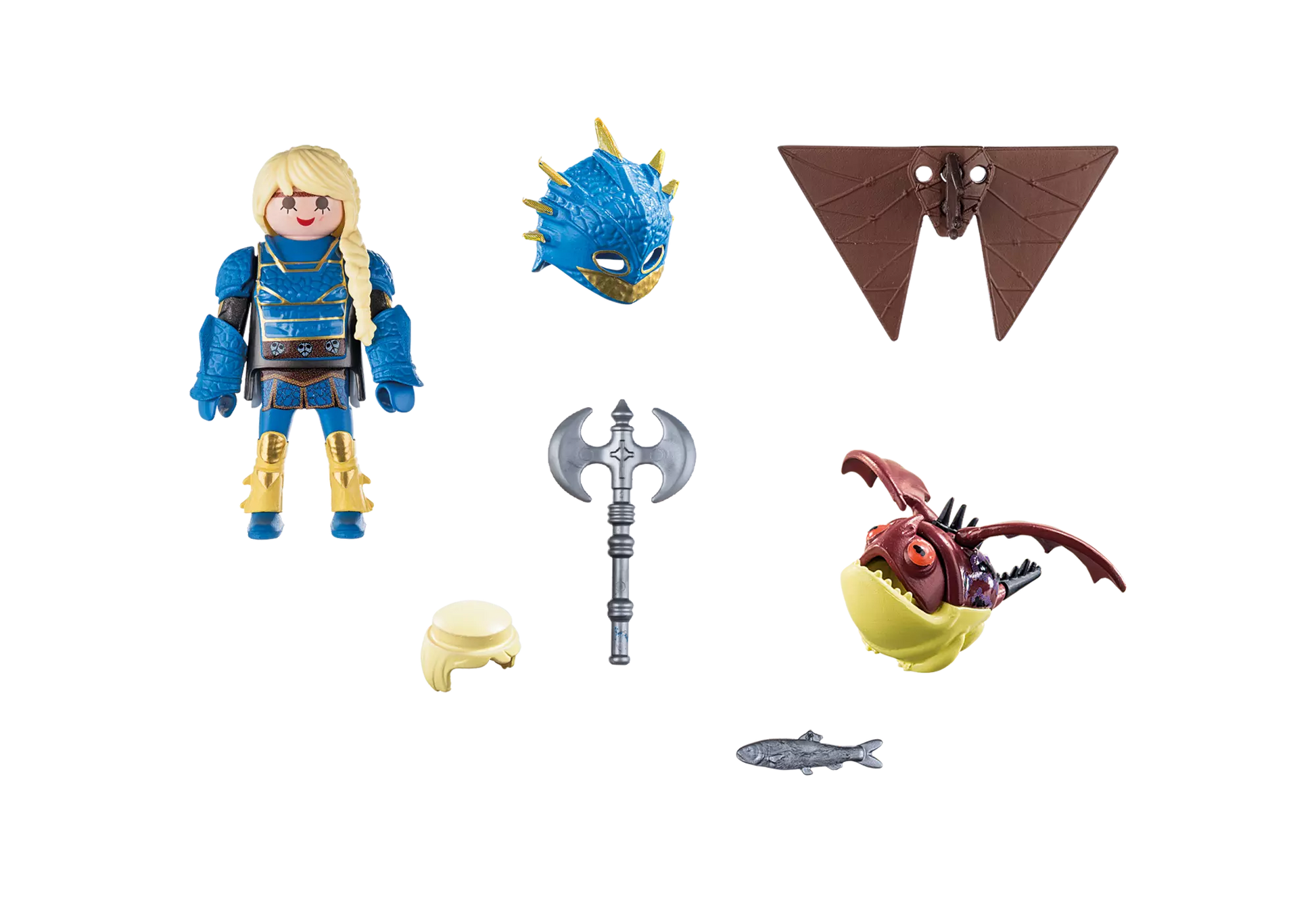 Playmobil 70041 Dragons Astrid mit Fluganzug und Hobgobble - plegobil