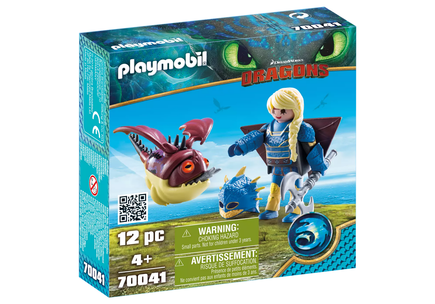 Playmobil 70041 Dragons Astrid mit Fluganzug und Hobgobble - plegobil