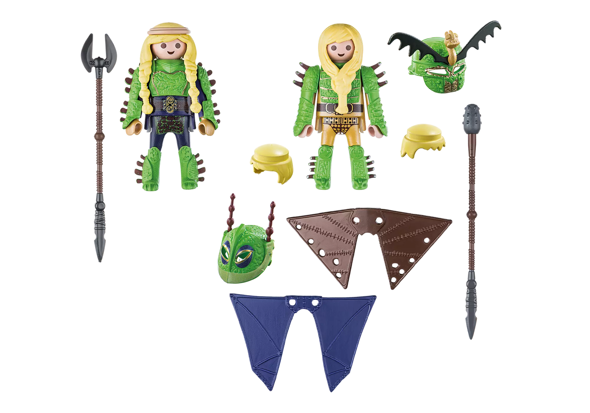 Playmobil 70042 Dragons Raffnuss und Taffnuss im Fluganzug - plegobil