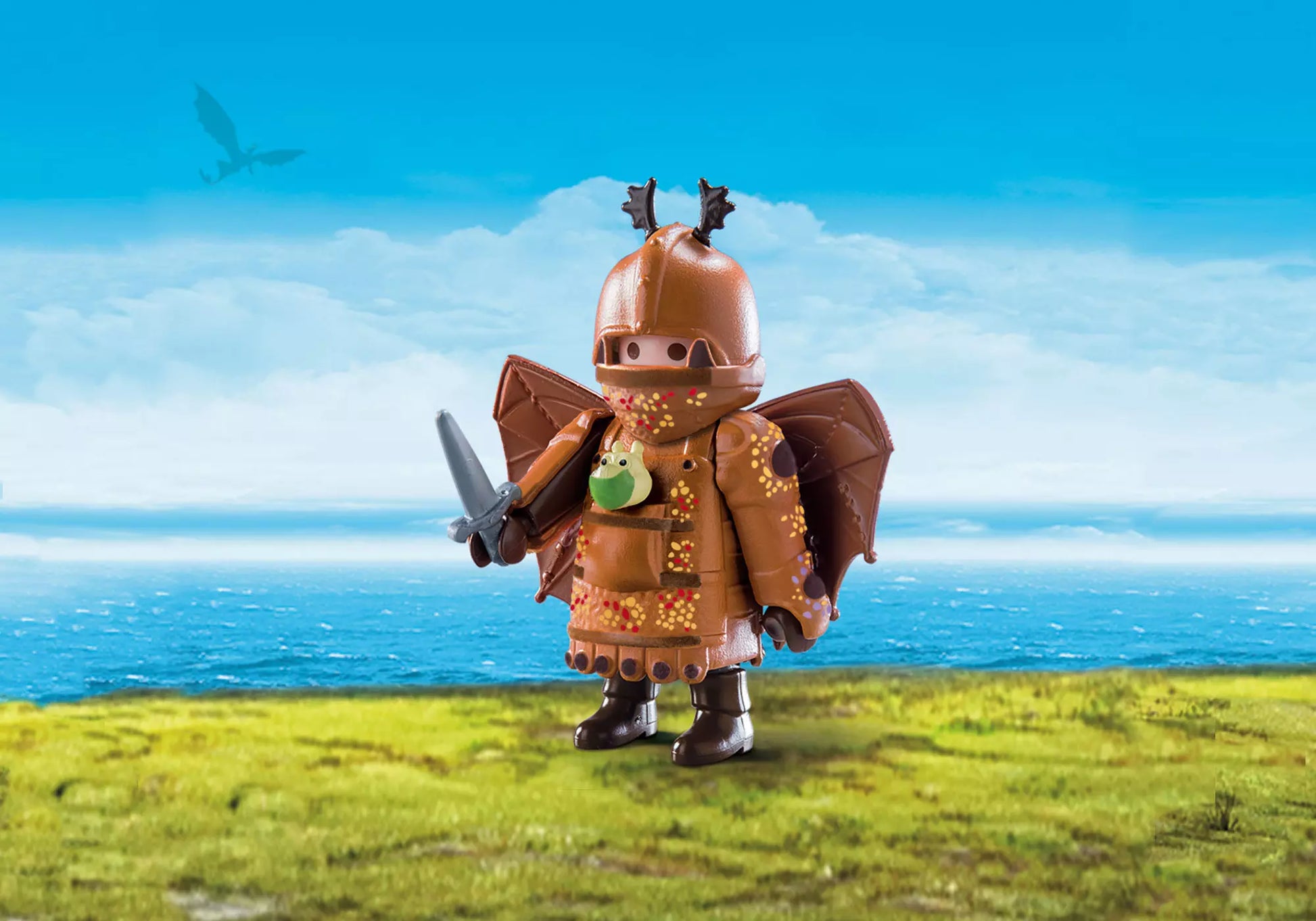 Playmobil 70044 Dragons Fischbein mit Fluganzug - plegobil