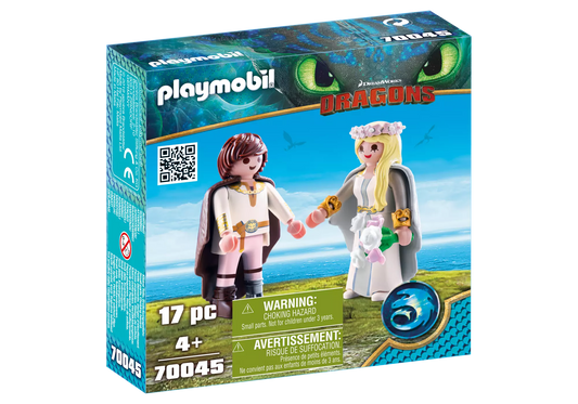 Playmobil 70045 Dragons Astrid und Hicks - plegobil