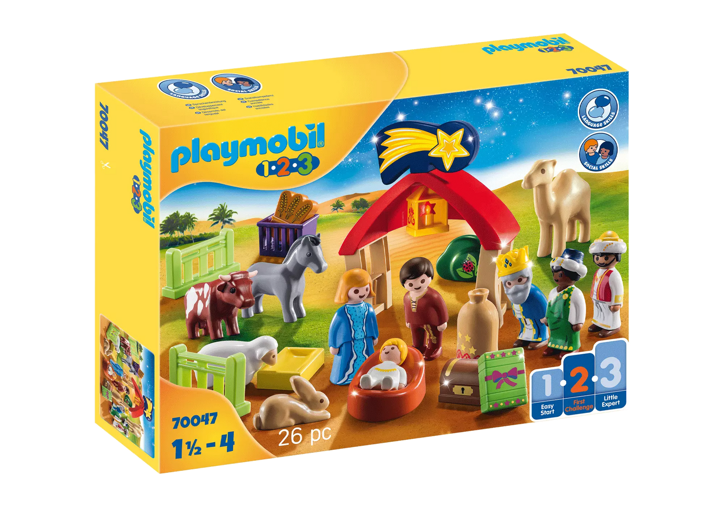 Playmobil 70047 1-2-3 Meine Erste Krippe - plegobil
