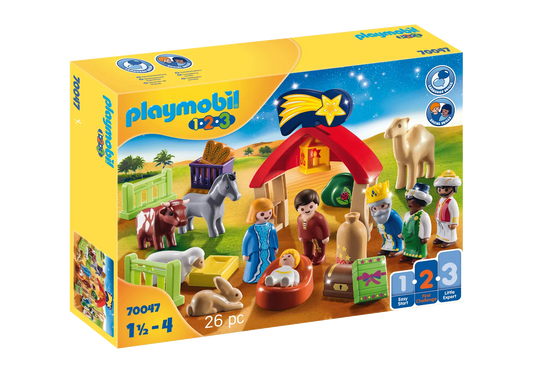 Playmobil 70047 1-2-3 Meine Erste Krippe - plegobil