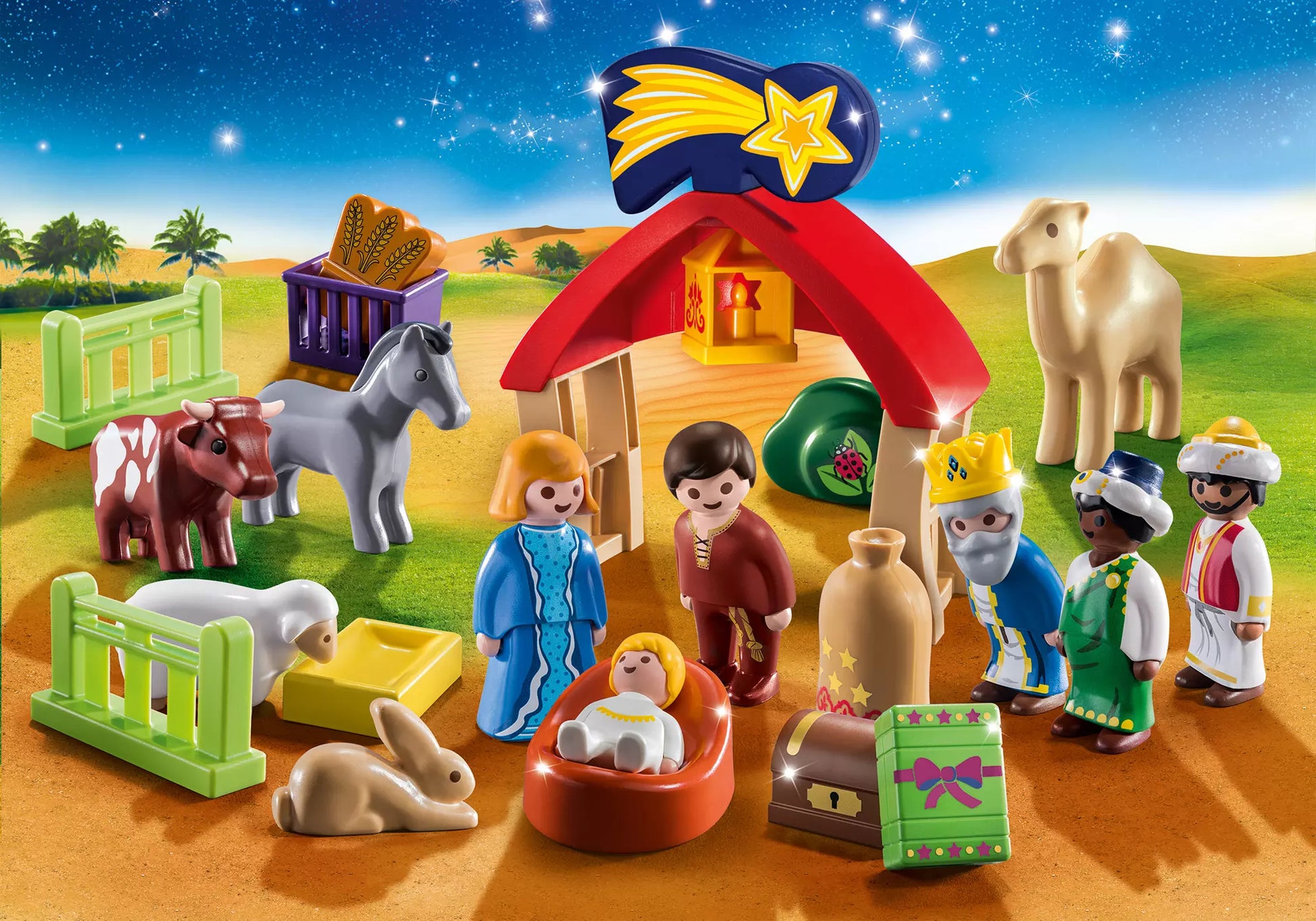 Playmobil 70047 1-2-3 Meine Erste Krippe - plegobil