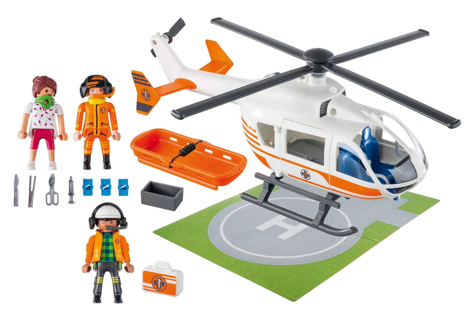 Playmobil 70048 City Life Rettungshelikopter - plegobil