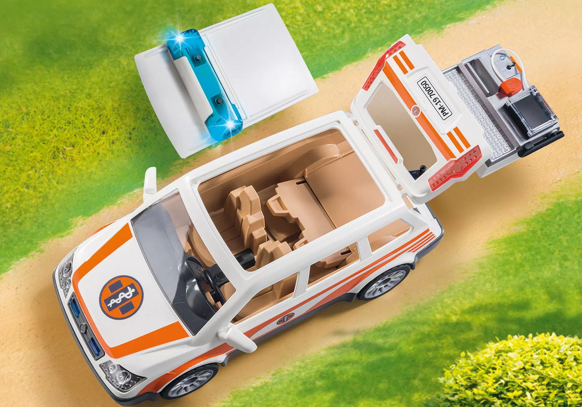 Playmobil 70050 City Life Notarztwagen mit Licht und Sound - plegobil